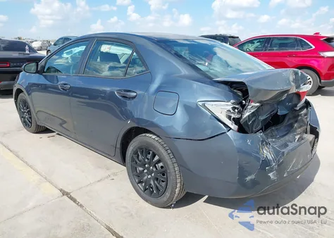 2016 Toyota Corolla Le from USA, damaged, VIN 5YFBURHE1GP520743